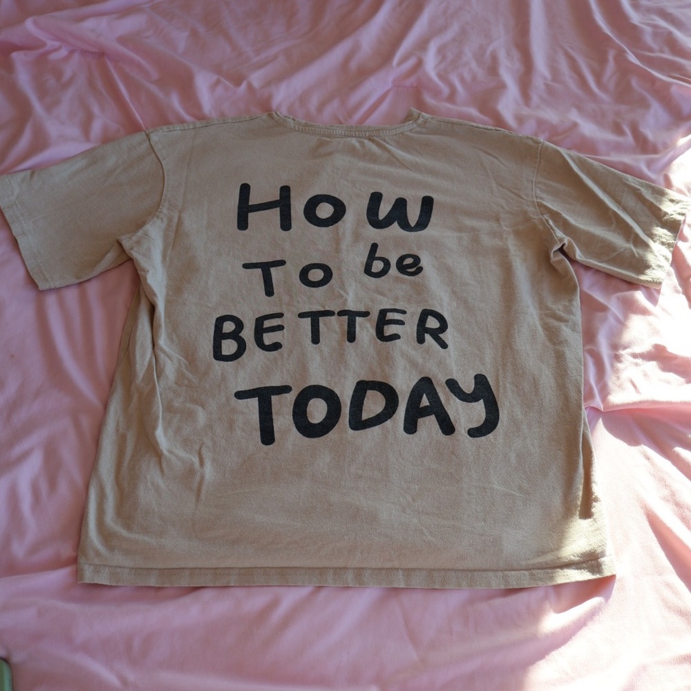 Tan Graphic Tee